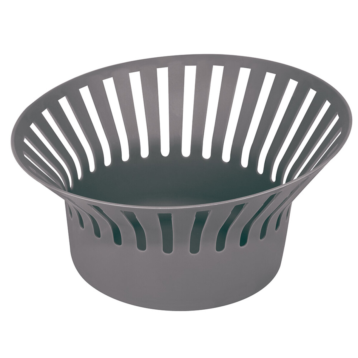 FRUTERA PLASTICA OVAL GRIS MOR 