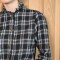 Camisa Mili Escocés Negro