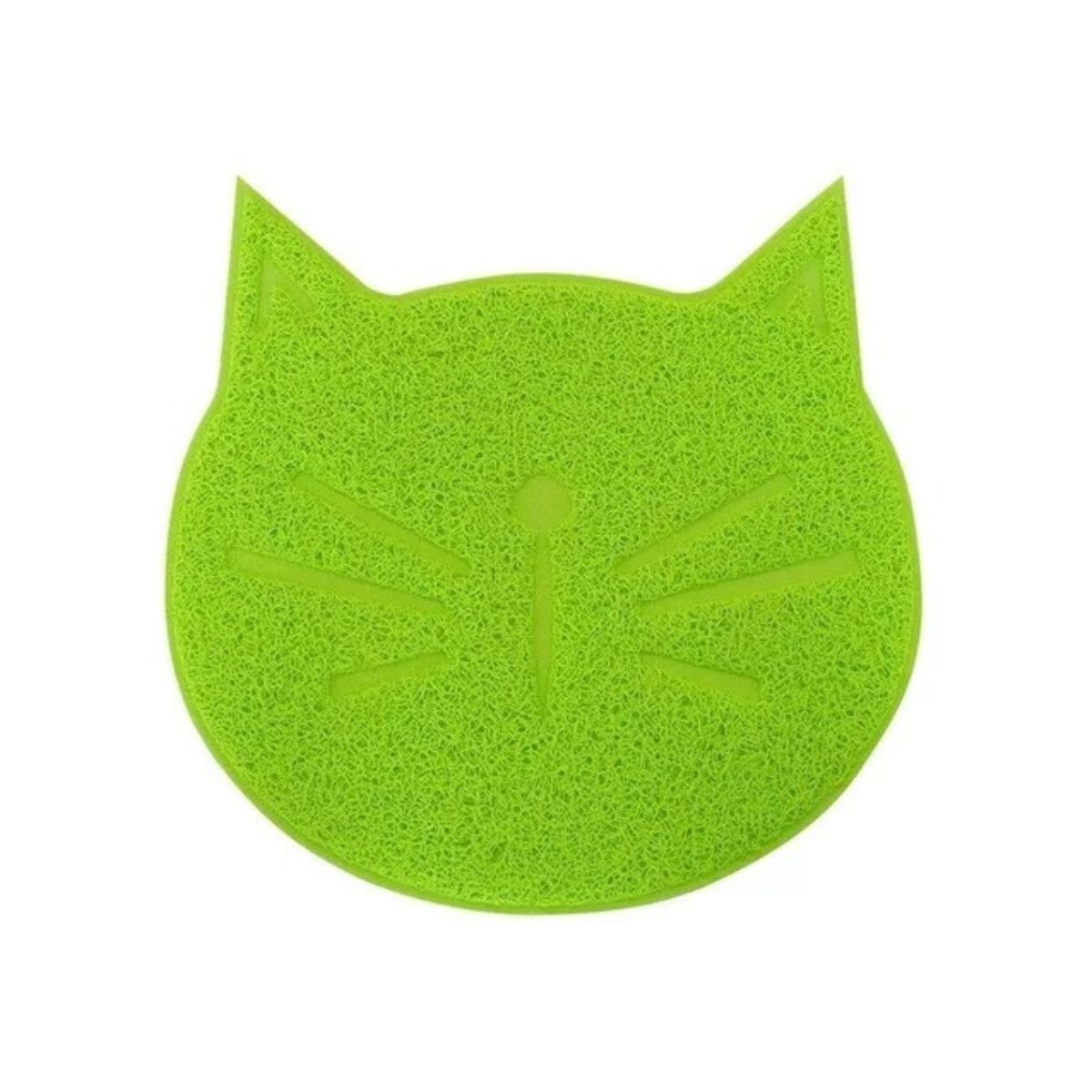 ALFOMBRA DE GOMA GATO - VERDE 