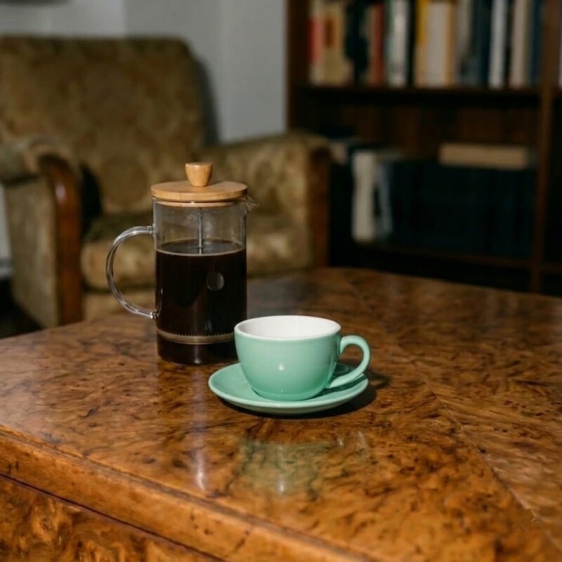 Taza cerámica Milán 250ml Celeste