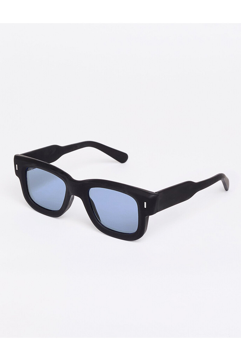 Tiwi Nico -801 Rubber Black With Light Blue Lenses (flat+ar)