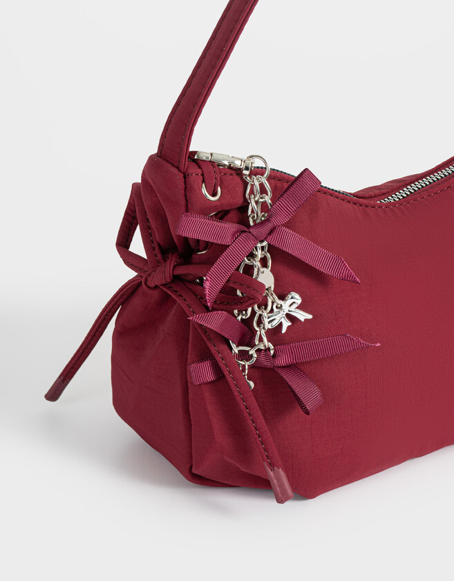 Bandoleras Bandolera Con Lazos - Rojo Burdeaux