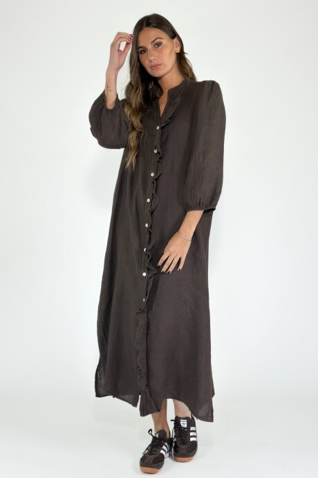 VESTIDO SORRENTO Chocolate