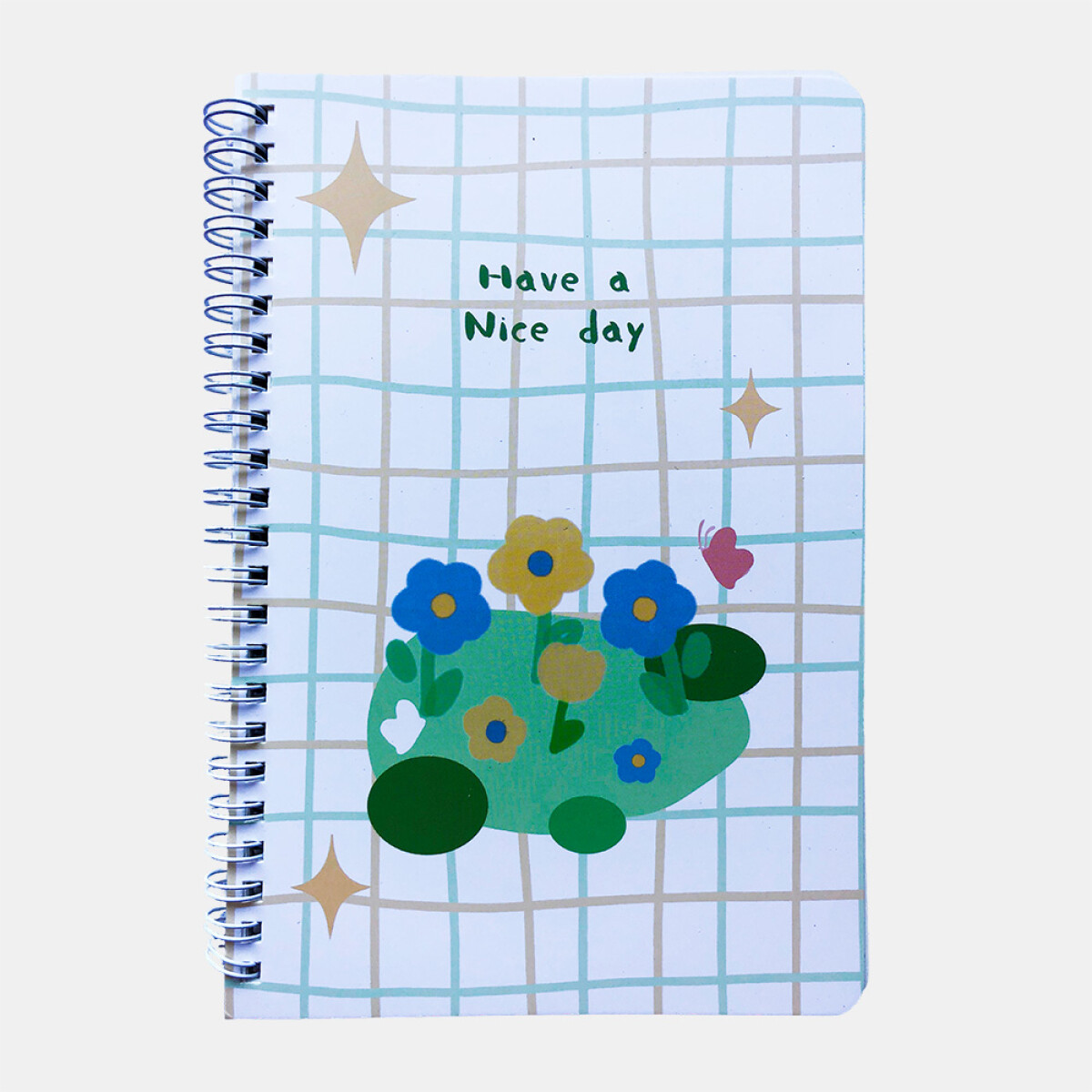 Libreta A5 Estampada - Diseño Blanco 06 