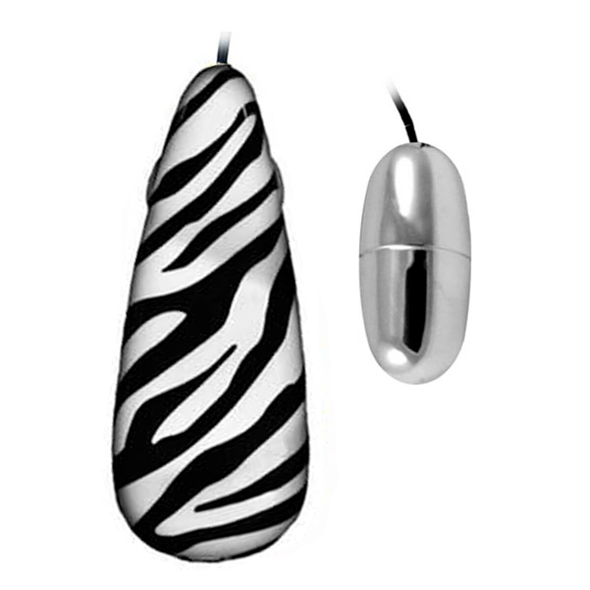 Balita Vibradora Primal Instinct Golden Triangle - Blanco Cebra 