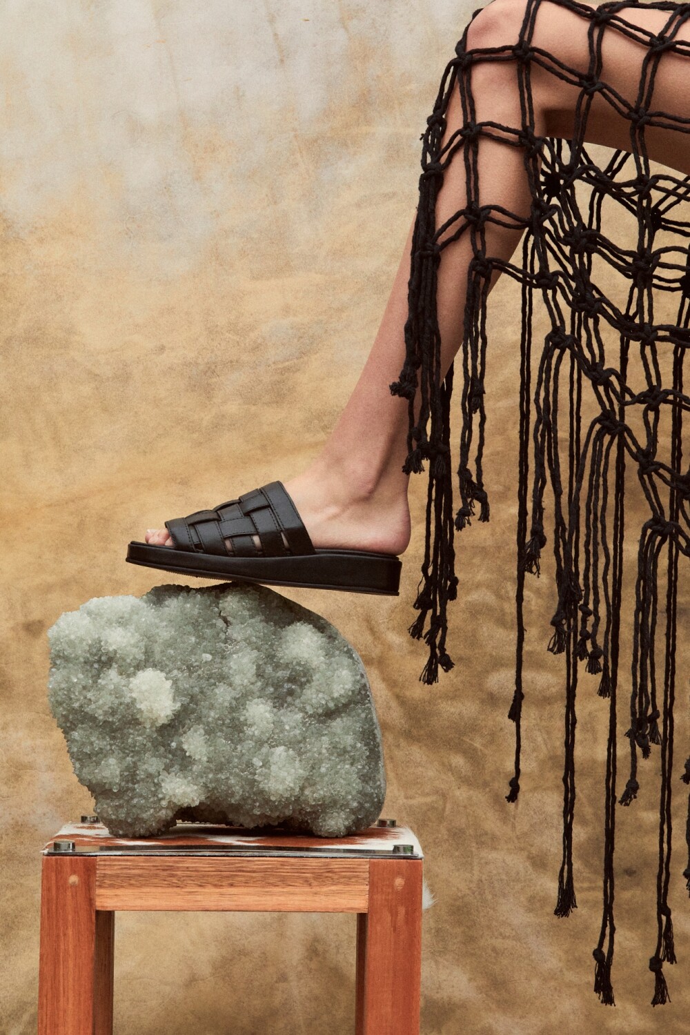 Furor Sandals Short Negro