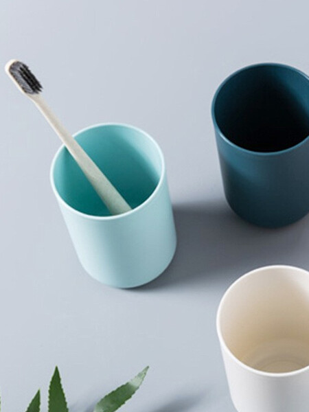 VASO FIBRA BAMBOO CELESTE