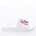 Sandalias de Niña MINI Miss Carol CARTU con palmeras Blanco