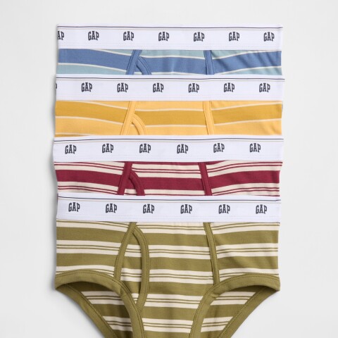V-4PK BRIEFS STRIPE FAL MULTI STRIPE
