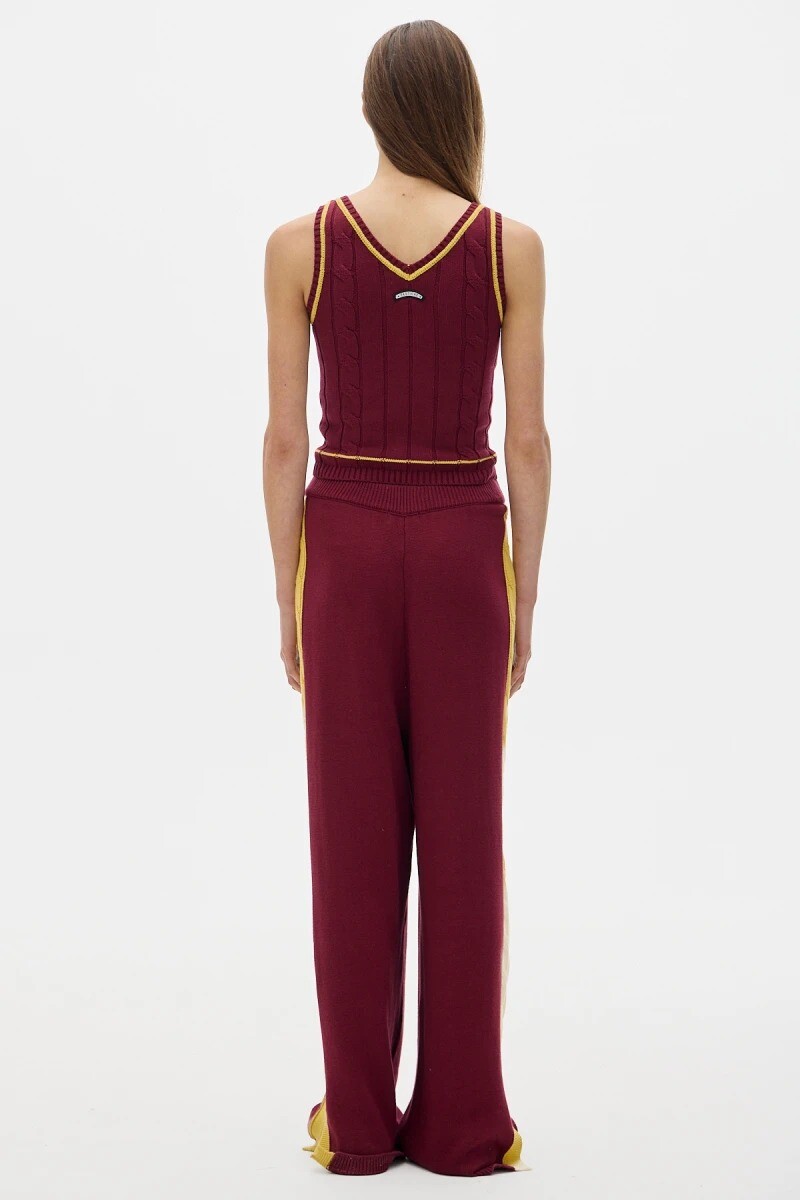 Pantalón Juno Bordo