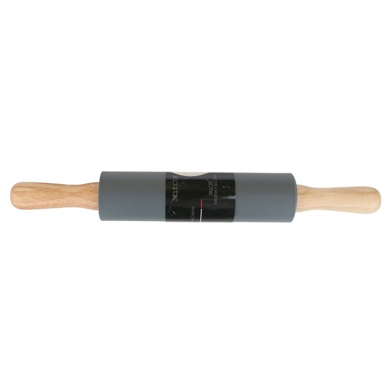 Palote de Madera y Silicona Gris 38 cm PALOTE 38CMS MADERA Y SILICONA GRIS