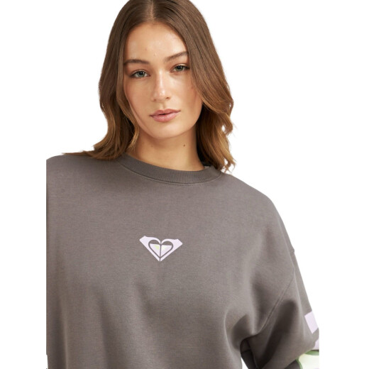 Buzo Roxy Hey Yeah - Gris Buzo Roxy Hey Yeah - Gris