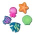 Jibbitz Lights Up Under The Sea 5 Pack Multicolor