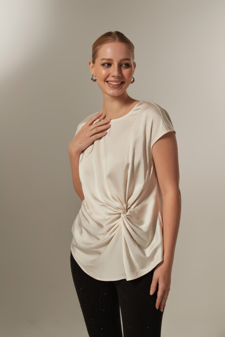 Blusa Aliayah Crudo / Natural