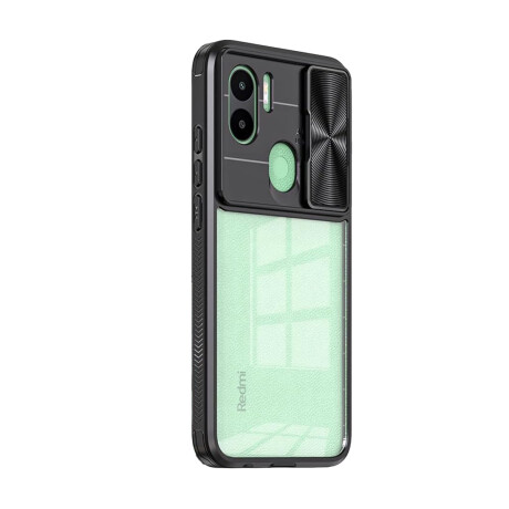 Case With Camera Lens Slide Xiaomi Redmi A2 Black