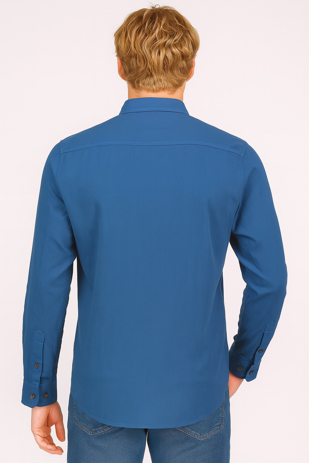 Camisa Ruggero Men Azul Marino