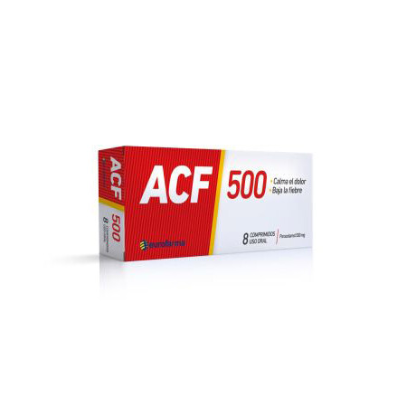 ACF 500mg 8 Comprimidos ACF 500mg 8 Comprimidos