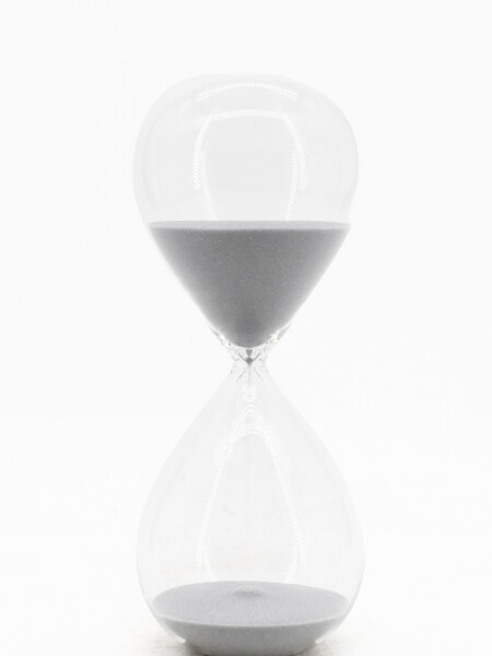 RELOJ DE ARENA 30 MINUTOS GRIS OSCURO