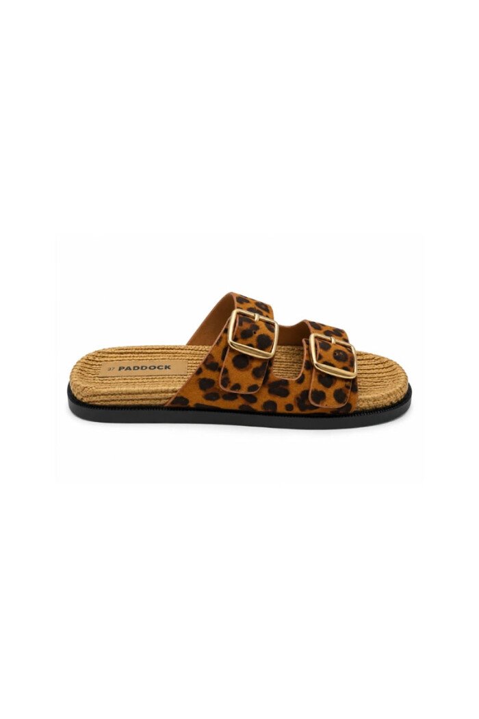 Sandalia Paddock Eteos Animal-print