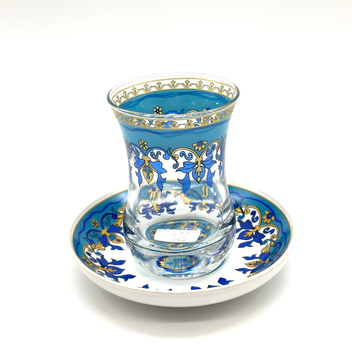 Vaso de té plato cerámica x1 - Modelo 2 