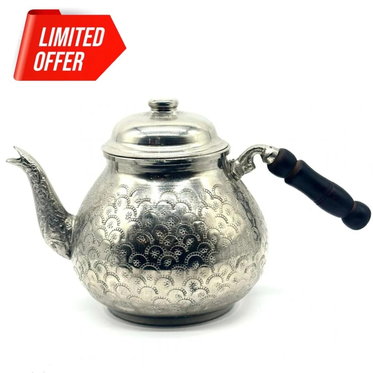 PROMO Tetera plateada - Modelo 2 