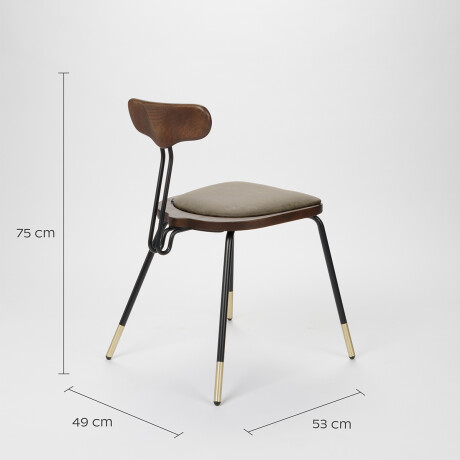 Silla RUBENS Negro