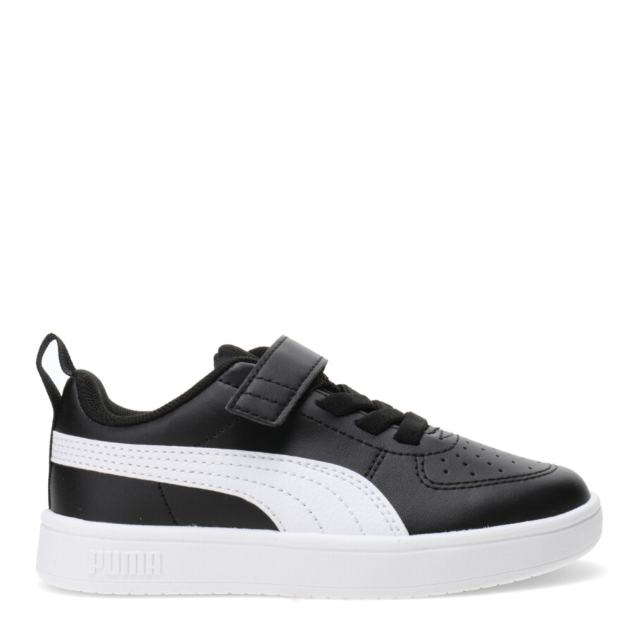 Championes Infantiles Puma Rickie AC PS Kids Negro - Blanco