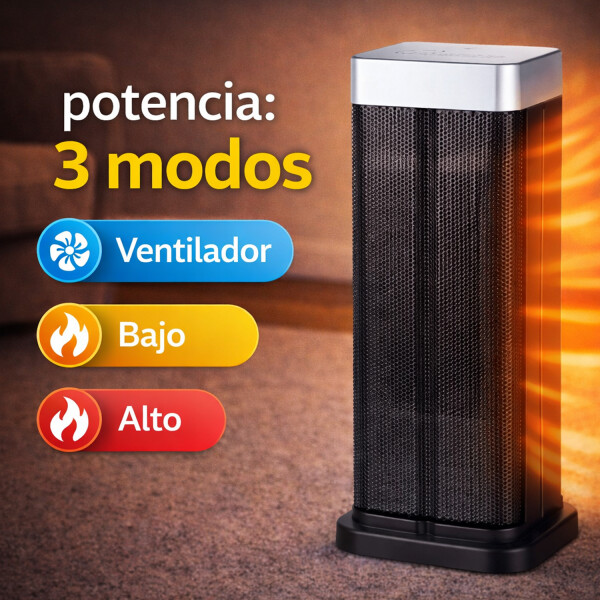 Estufa Cerámica Oscilante Kassel Ks-ecoinox23 2000w ESTUFA KASSEL CERAMICA KS-ECOINOX23