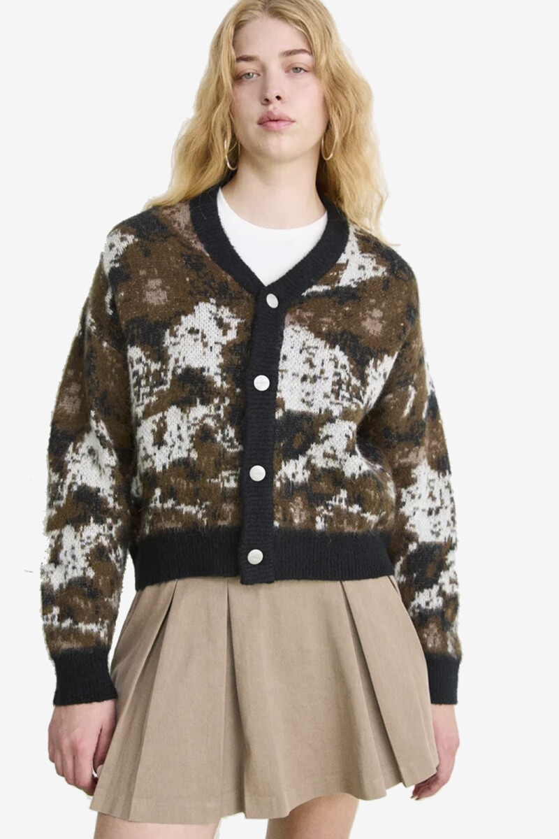 W' MERLIN CARDIGAN Estampado
