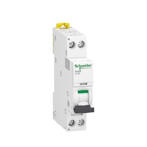 Llave térmica DIN DT40N 1P+N 25A 4,5kA/6kA MG2546X