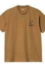 S/S Groundworks T-Shirt Marron