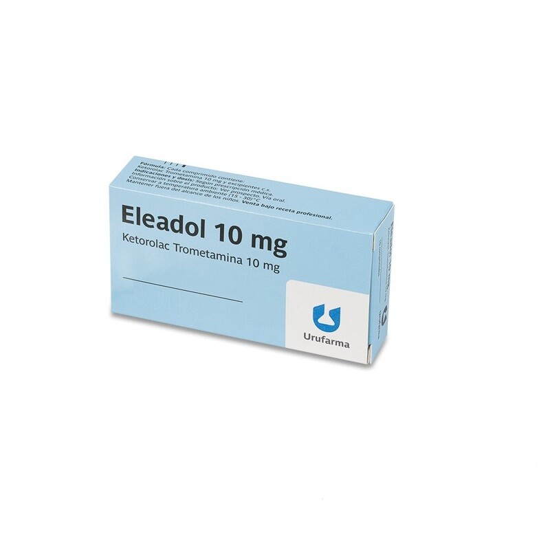 Eleadol 10 Mg. 10 Tabletas Eleadol 10 Mg. 10 Tabletas