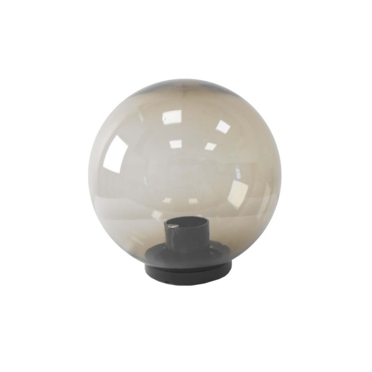 Luminaria globo de PMMA esfumado con base, Ø300mm - ML0019 