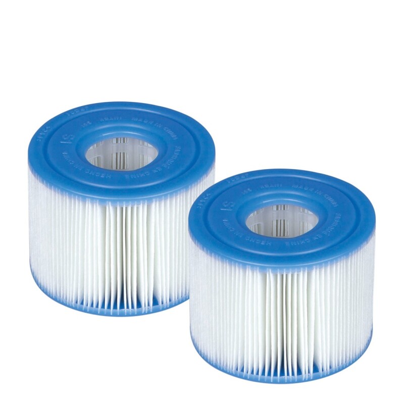 INTEX PACK 2 FILTROS S1 REPUESTO ORIGINAL JACUZZI PURE SPA Intex Pack 2 Filtros S1 Repuesto Original Jacuzzi Pure Spa