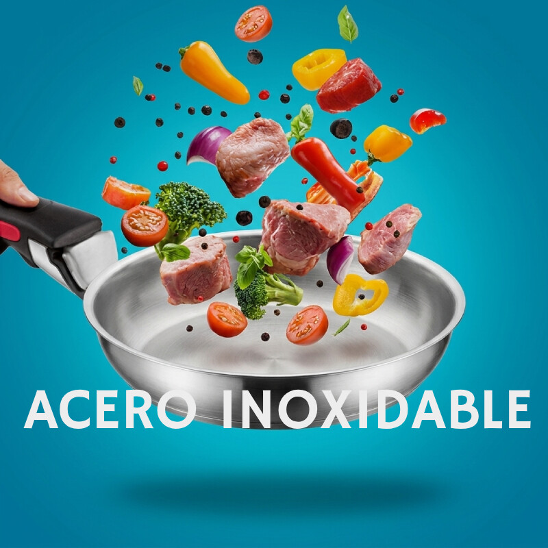 Sartenes y Ollas Acero inoxidable Tefal