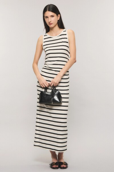 VESTIDO FRENCH LINES Negro