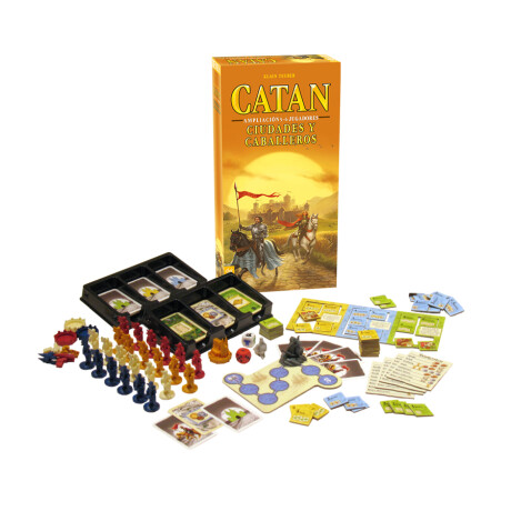 Catán Ciudades y Caballeros 5-6 Jugadores (Ampliación) Catán Ciudades y Caballeros 5-6 Jugadores (Ampliación)