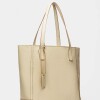 Shopper Vera En Cuero Graneado Natural