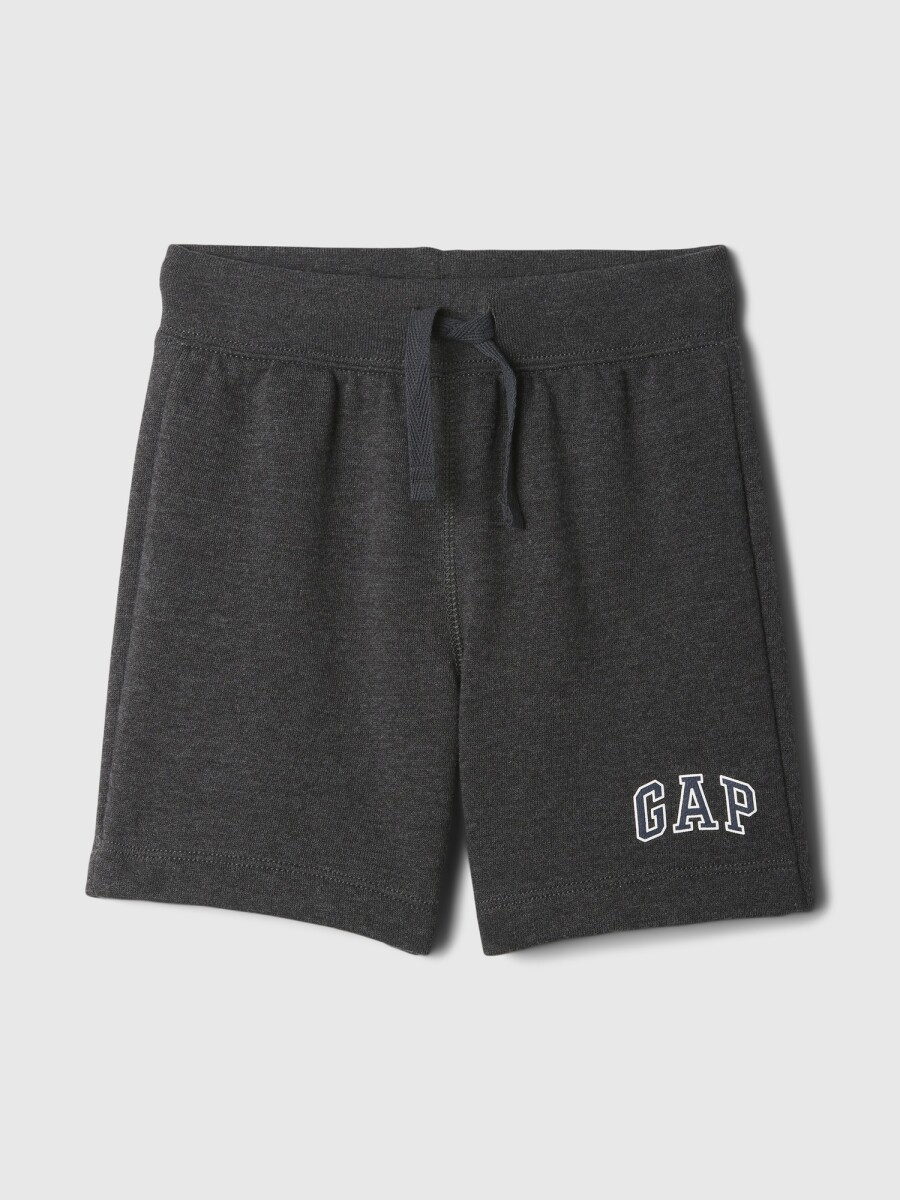 Short Logo Gap Toddler Niño - B85 Charcoal Hthr Grey 