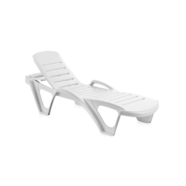 REPOSERA MODELO MONOBLOCK COLOR BLANCA Reposera Modelo Monoblock Color Blanca