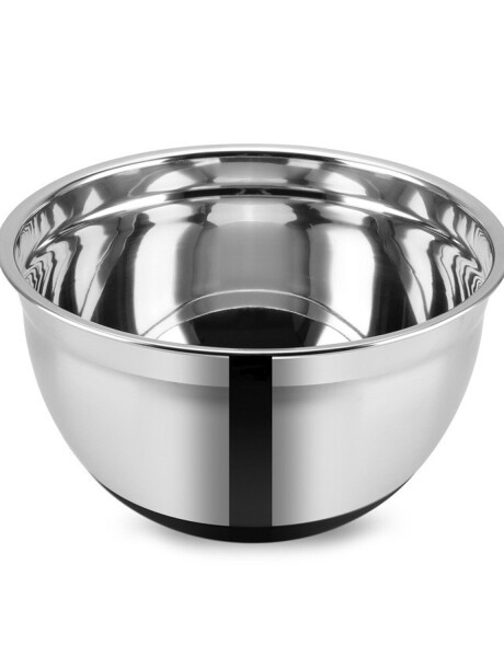 Bowl de acero inoxidable con base de silicona antideslizante 20cm Bowl de acero inoxidable con base de silicona antideslizante 20cm