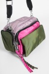 Bandolera múltiples bosillos verde