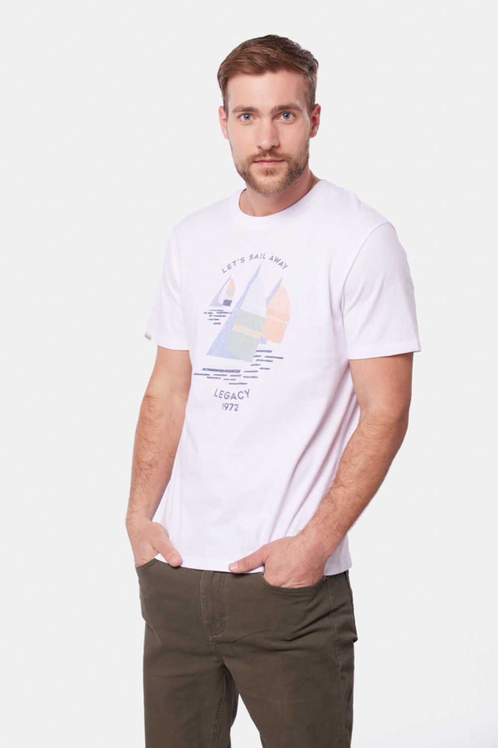 REMERA ESTAMPADA Blanco