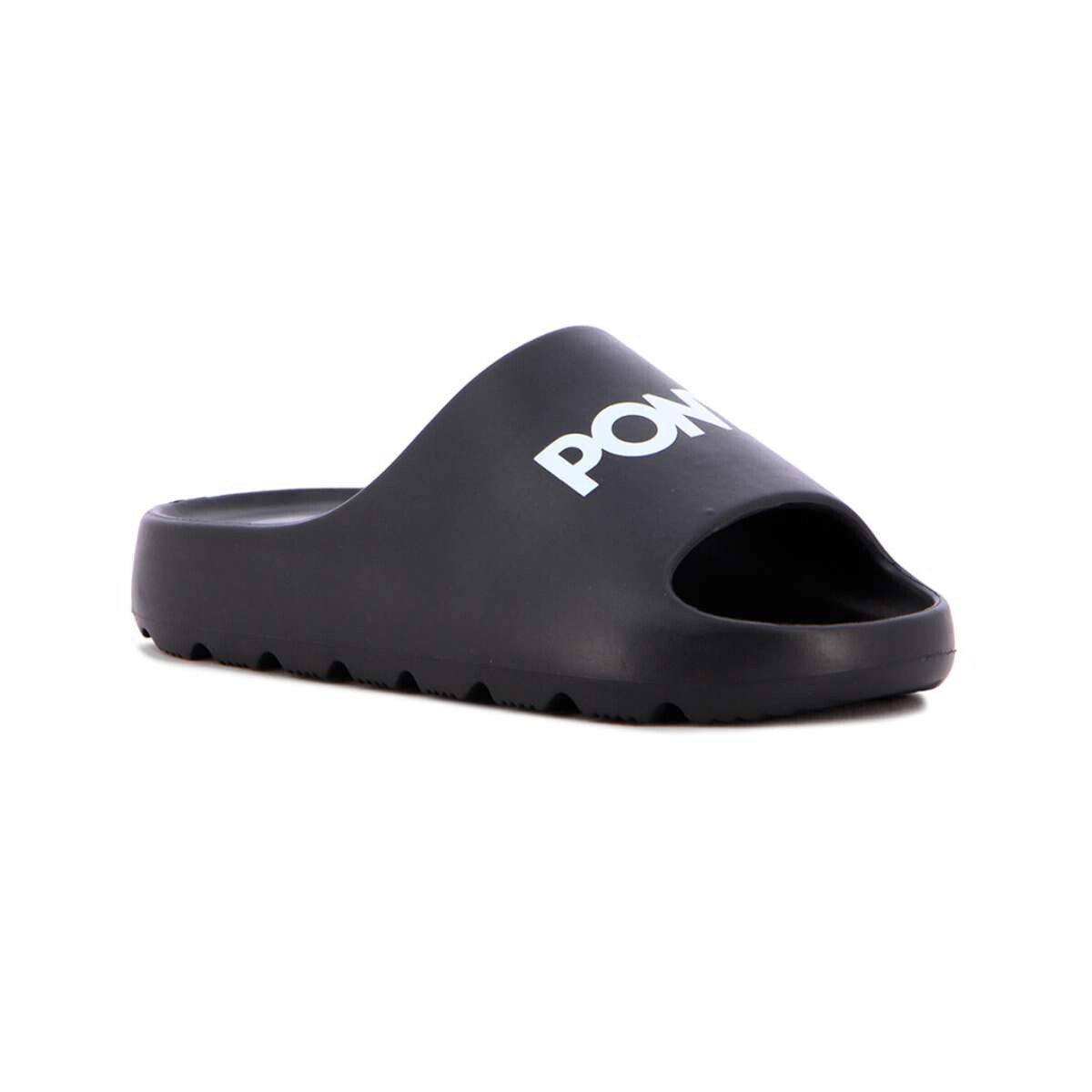 Pony Sandalia Para Mujer - Negro-Blanco 