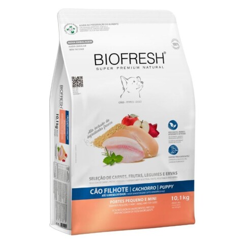 BIOFRESH PERROS CACHORROS RAZAS PEQUEÑAS Y MINI 10.1 KG