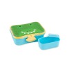 Tupper Contenedor lanchera para niños 2 en 1 Cocodrilo