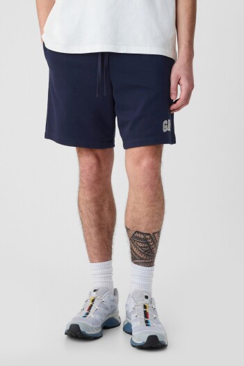 Short Deportivo Sin Felpa Logo Gap Hombre Tapestry Navy