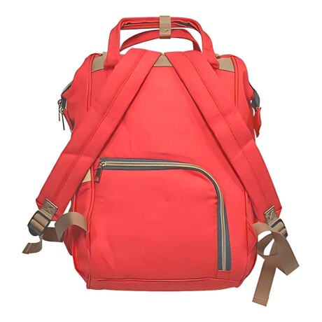 Bolso Mochila maternal Fashion Rojo