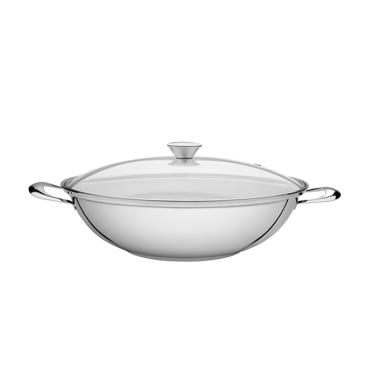 Wok inox. con tapa Ø 34cm. / 5.7 lt. "VENTURA" - TF6482 