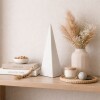 DECORACION PYRAMID Blanco - Small